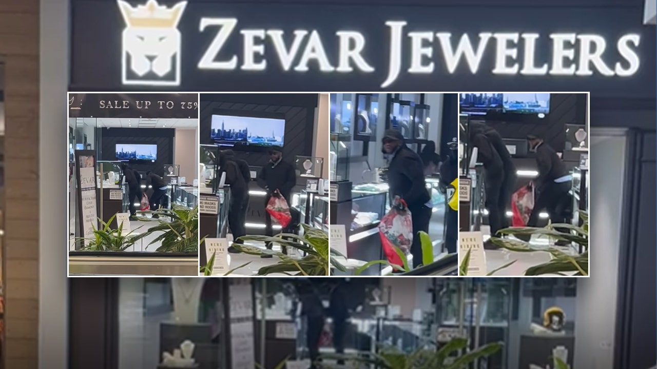 Une vidéo montre des voleurs de l'Illinois brisant des vitrines en verre et s'emparant de montres et de bijoux