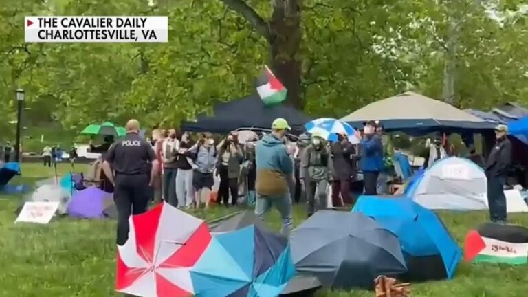 Au moins 25 personnes arrêtées dans un camp anti-israélien de l’Université de Virginie