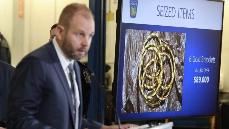 La police canadienne soupçonne la disparition de 20 millions de dollars en or à l'étranger après un braquage